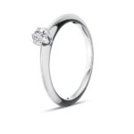 585 / 14K Brillant Verlobungsring E03 6er Krappen