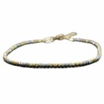 Kugel-Armband 585er Bicolor